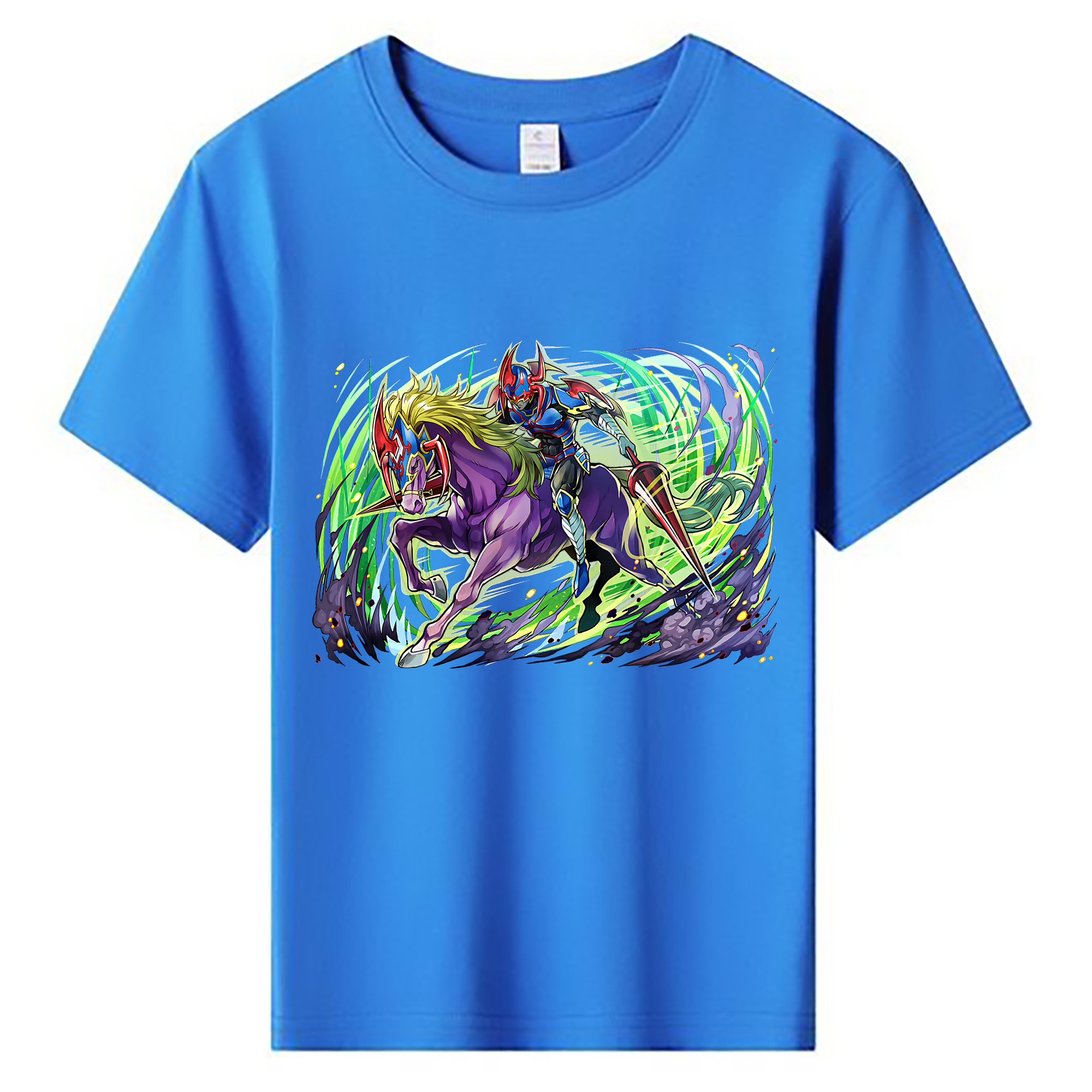 （画像用） 遊☆戯☆王 Yu-Gi-Oh! 綿100％キッズTシャツ（フロントプリント）